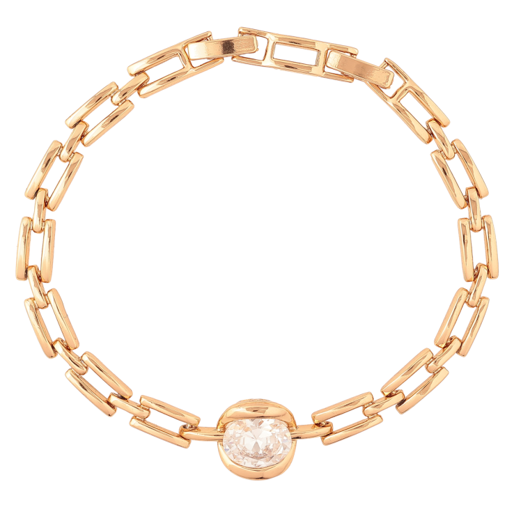 Браслет Xuping Позолота 18K Узор с вставкой кристалл длина с доп.замком 17.5,19.5см х 5-11мм фото №21 Браслет Xuping Позолота 18K Узор с вставкой кристалл длина с доп.замком 17.5,19.5см х 5-11мм фото №21