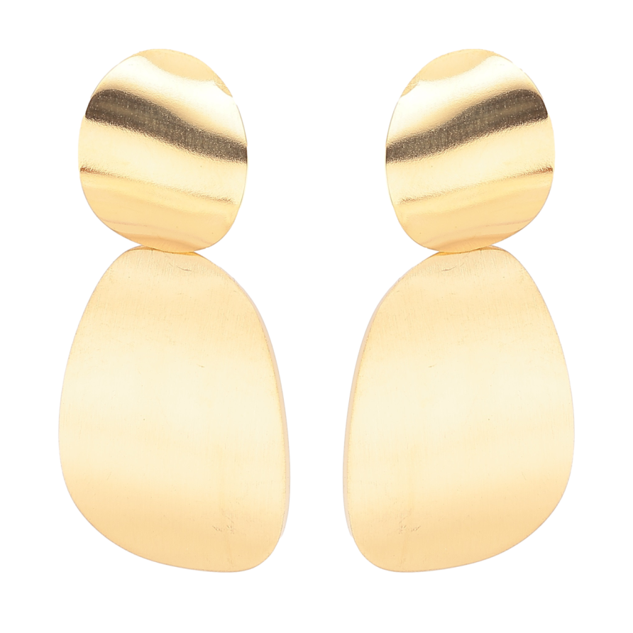 Серьги Xuping TTM Stainless Steel цвет 14К пусеты Декоративные подвески фото №1