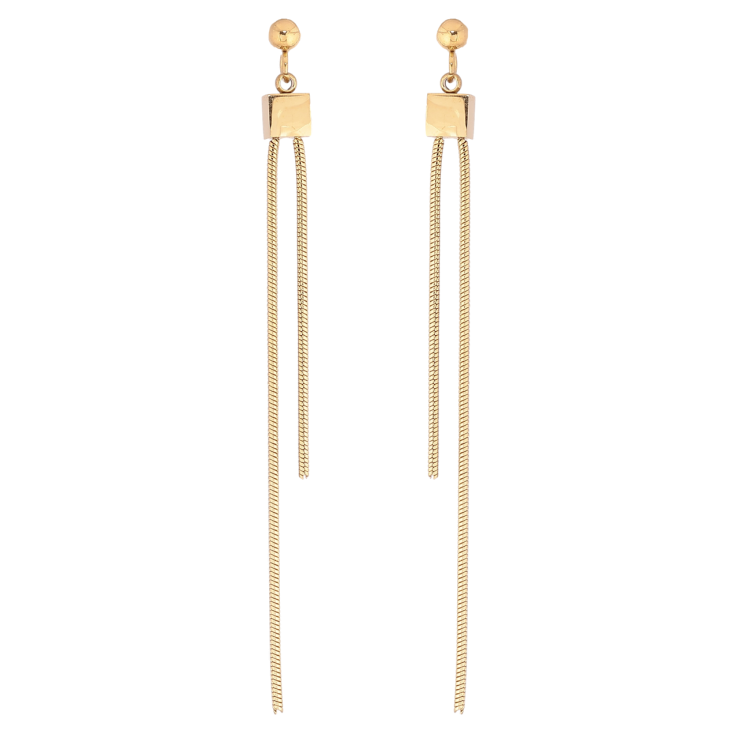 Сережки Xuping TTM Stainless Steel колір 14К пусети «Декоративні підвіски» фото №15 Сережки Xuping TTM Stainless Steel колір 14К пусети «Декоративні підвіски» фото №15