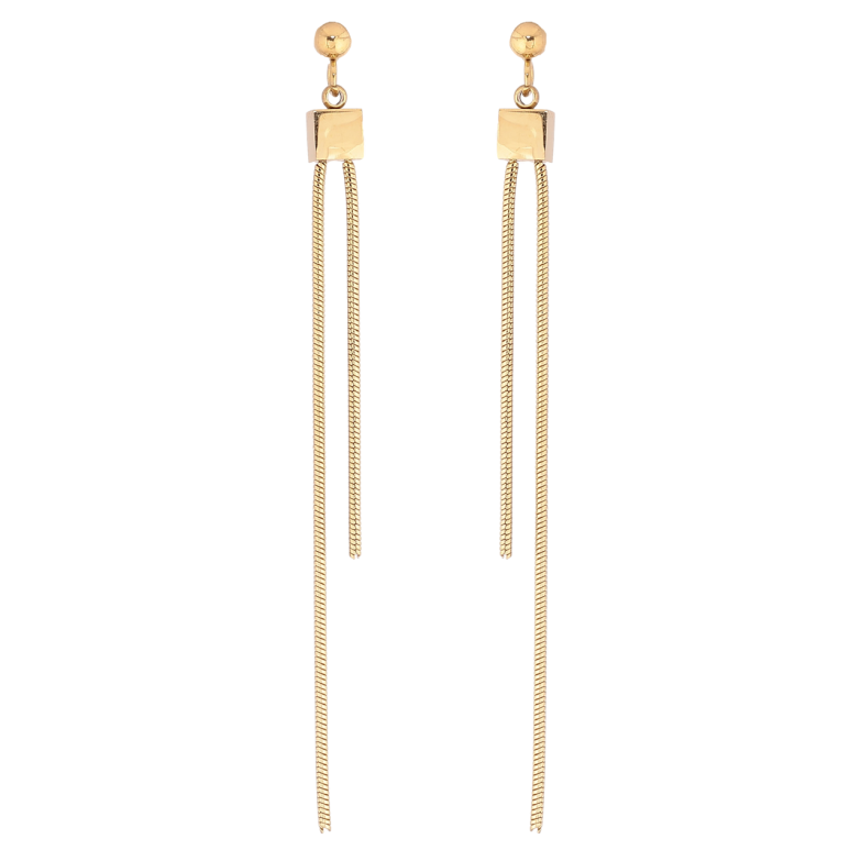 Сережки Xuping TTM Stainless Steel колір 14К пусети «Декоративні підвіски» фото №1