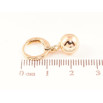 Сережки Xuping M&L Колір 18K підвіски на колечках «Кульки» ø 8мм фото №2