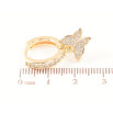Серьги Xuping M&L Цвет 18K подвески на колечках Бабочки фото №2