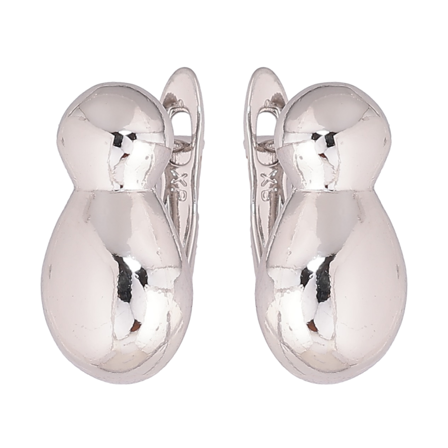 Серьги Xuping Родий английский замок Декоративный узор фото №1