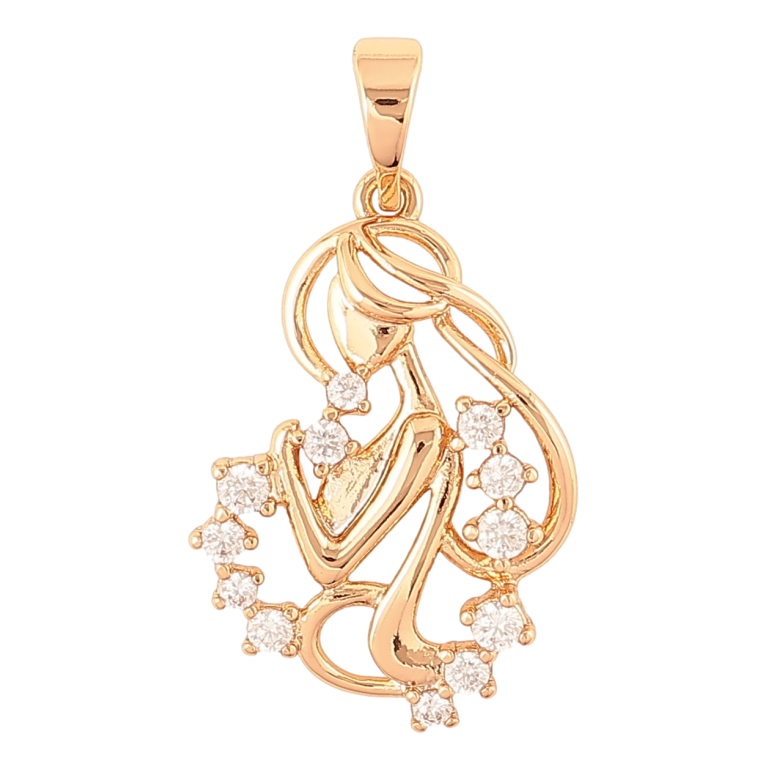 Кулон Xuping Позолота 18K Дева для цепочки до 5мм фото №1 Кулон Xuping Позолота 18K Дева для цепочки до 5мм фото №1