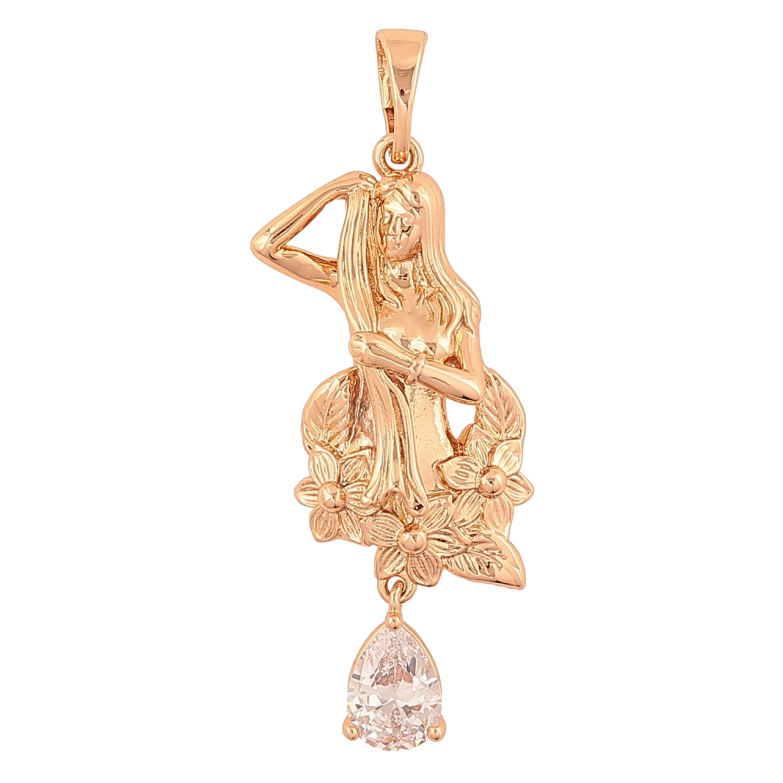 Кулон Xuping Позолота 18K Діва» для ланцюжка до 5мм фото №1