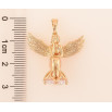 Кулон Xuping Позолота 18K «Янгол» для ланцюжка до 5мм фото №2 Кулон Xuping Позолота 18K «Янгол» для ланцюжка до 5мм фото №2