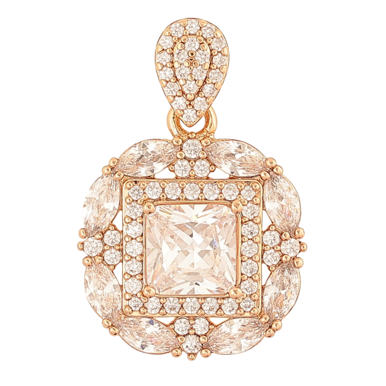 Кулон Xuping Позолота 18K «Інкрустація кристалами» для ланцюжка до 4мм фото №1 Кулон Xuping Позолота 18K «Інкрустація кристалами» для ланцюжка до 4мм фото №1