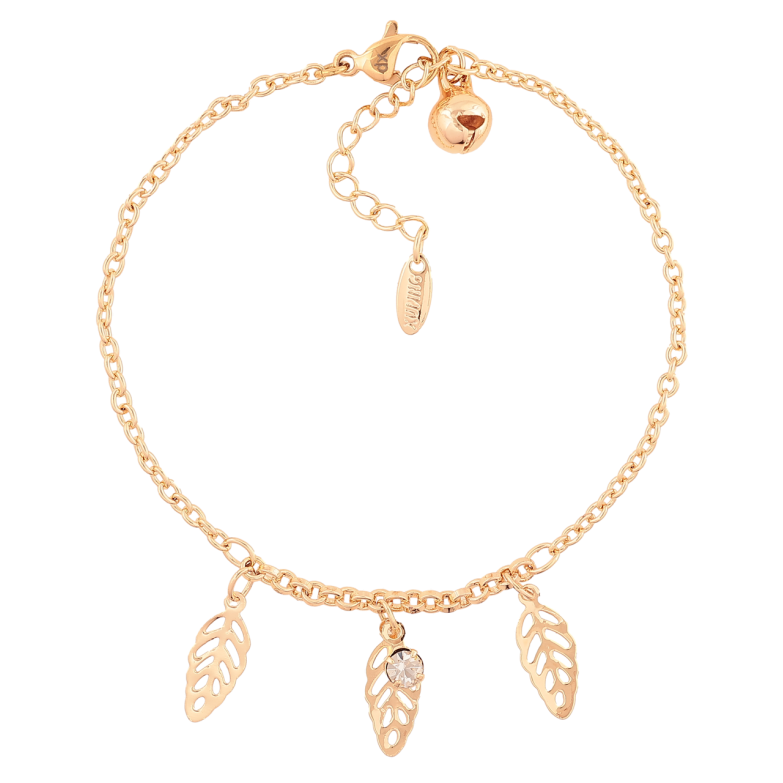 Браслет Xuping M&L Колір 18K «Ланцюжок з підвісками» довжина з доп. ланцюжком 17-20см х 2мм фото №1 Браслет Xuping M&L Колір 18K «Ланцюжок з підвісками» довжина з доп. ланцюжком 17-20см х 2мм фото №1