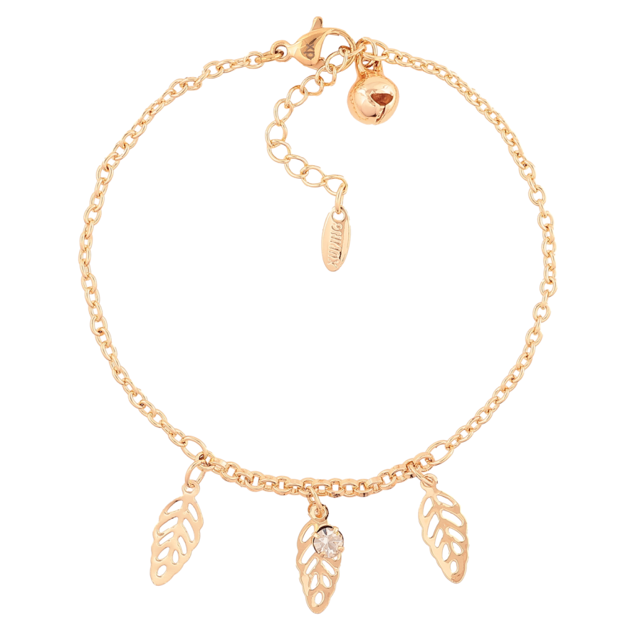 Браслет Xuping M&L Колір 18K «Ланцюжок з підвісками» довжина з доп. ланцюжком 17-20см х 2мм фото №1 Браслет Xuping M&L Колір 18K «Ланцюжок з підвісками» довжина з доп. ланцюжком 17-20см х 2мм фото №1