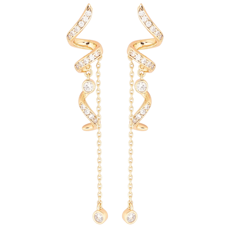 Сережки Xuping Позолота 18K пусети «Декоративні підвіски» фото №16 Сережки Xuping Позолота 18K пусети «Декоративні підвіски» фото №16