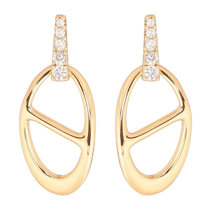 Сережки Xuping Позолота 18K пусети «Декоративні підвіски» фото №18