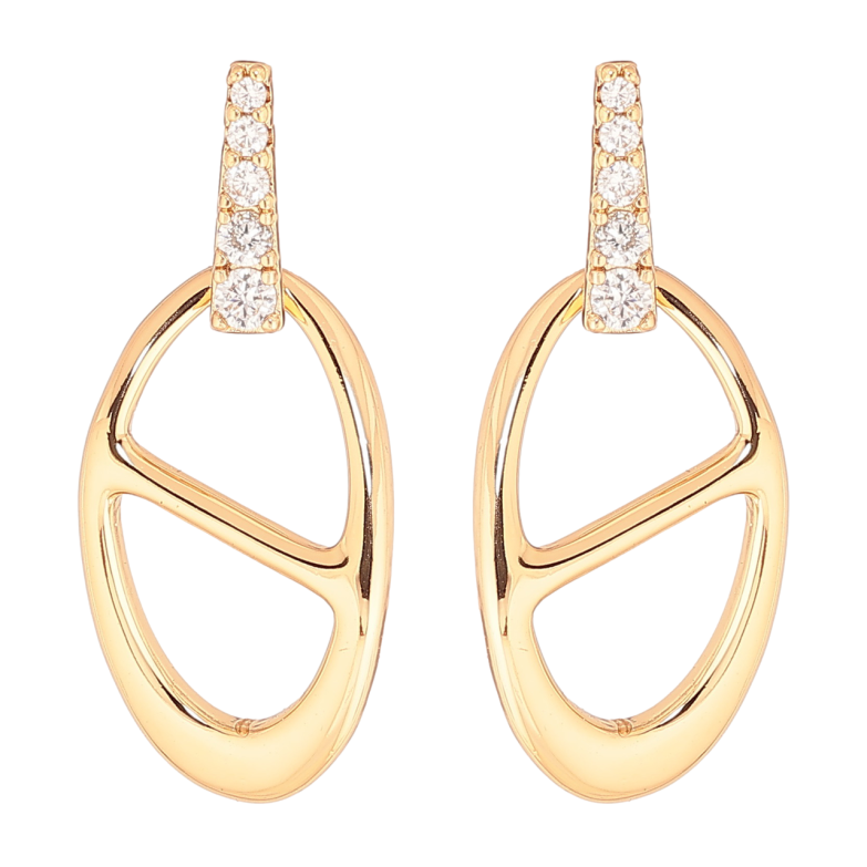 Сережки Xuping Позолота 18K пусети «Декоративні підвіски» фото №1 Сережки Xuping Позолота 18K пусети «Декоративні підвіски» фото №1