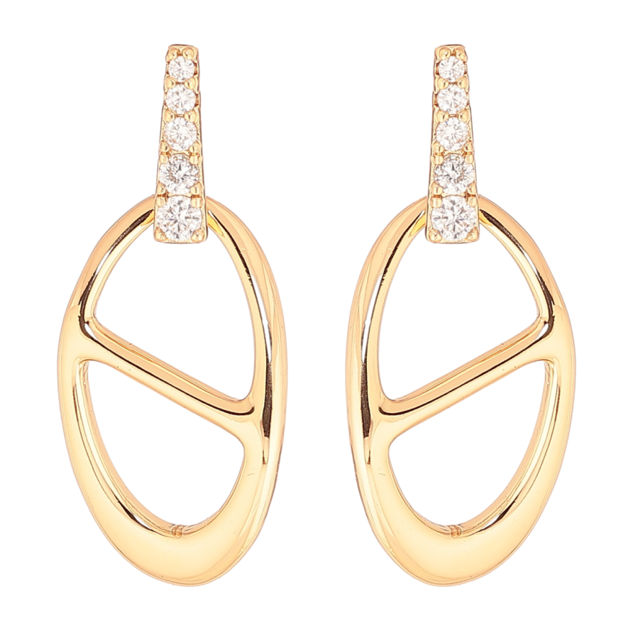 Сережки Xuping Позолота 18K пусети «Декоративні підвіски» фото №1 Сережки Xuping Позолота 18K пусети «Декоративні підвіски» фото №1