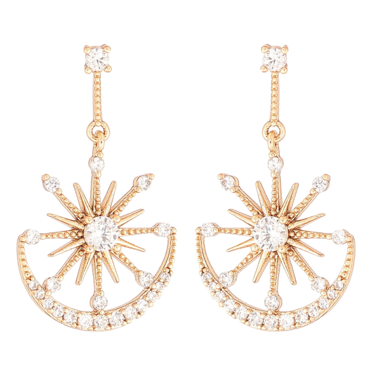 Сережки Xuping Позолота 18K пусети «Декоративні підвіски» фото №15