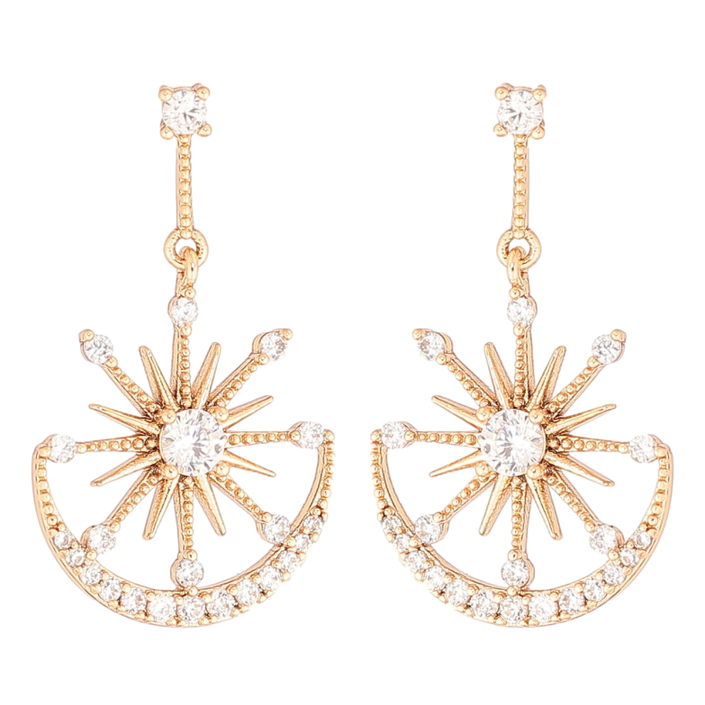 Сережки Xuping Позолота 18K пусети «Декоративні підвіски» фото №1