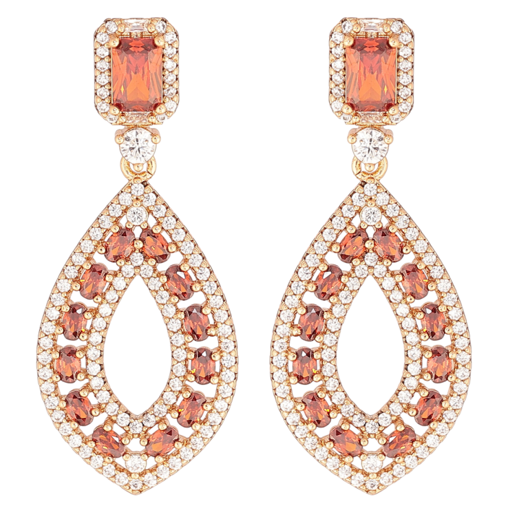 Сережки Xuping JEAN GOUJON Позолота 18K пусети «Розкішні підвіски з інкрустацією біло-червоними кристалами» фото №11 Сережки Xuping JEAN GOUJON Позолота 18K пусети «Розкішні підвіски з інкрустацією біло-червоними кристалами» фото №11