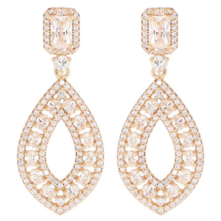 Сережки Xuping JEAN GOUJON Позолота 18K пусети «Розкішні підвіски з інкрустацією кристалами» фото №10 Сережки Xuping JEAN GOUJON Позолота 18K пусети «Розкішні підвіски з інкрустацією кристалами» фото №10