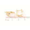 Серьги Xuping Позолота 18K английский замок Узор с розовым кристаллом фото №2 Серьги Xuping Позолота 18K английский замок Узор с розовым кристаллом фото №2
