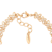 Браслет Xuping Позолота 18K «Метелики» довжина з доп.ланцюжком 18-21.5см х 7-9мм фото №2 Браслет Xuping Позолота 18K «Метелики» довжина з доп.ланцюжком 18-21.5см х 7-9мм фото №2