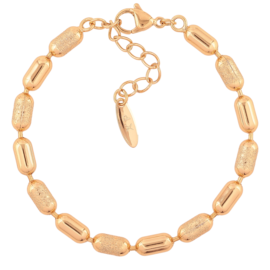 Браслет Xuping Позолота 18K «Ланцюжок Перлина» довжина з доп.ланцюжком 17-20см х 5мм фото №1 Браслет Xuping Позолота 18K «Ланцюжок Перлина» довжина з доп.ланцюжком 17-20см х 5мм фото №1