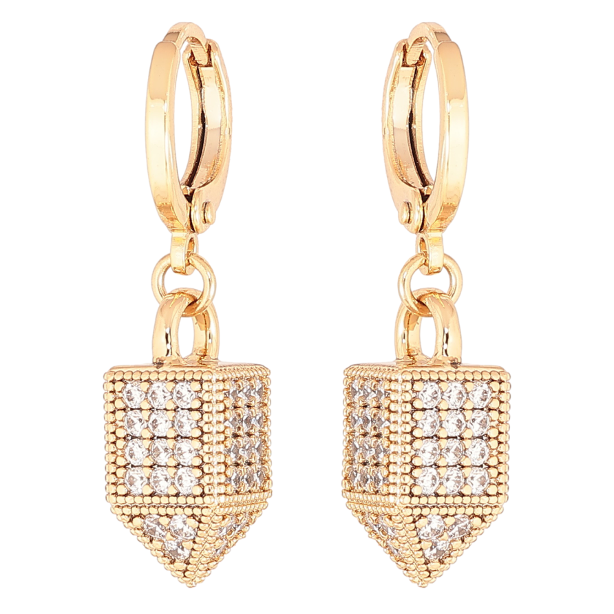 Серьги Xuping Позолота 18K подвески на колечках Декоративные подвески с инкрустацией цирконием фото №1 Серьги Xuping Позолота 18K подвески на колечках Декоративные подвески с инкрустацией цирконием фото №1