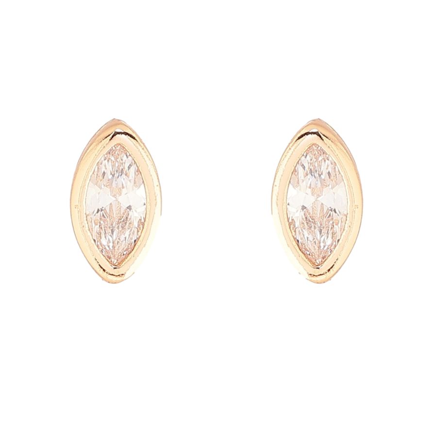 Сережки Xuping M&L Колір 18K пусети Кристали» фото №1