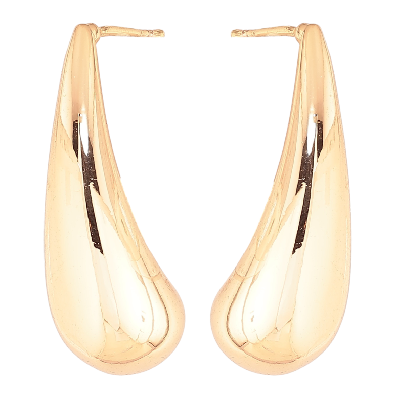 Сережки Xuping M&L Колір 18K пусети «Об'ємні крапельки» фото №1 Сережки Xuping M&L Колір 18K пусети «Об'ємні крапельки» фото №1