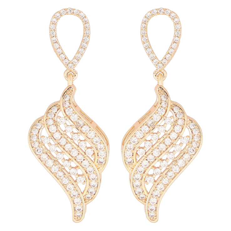 Серьги Xuping M&L Цвет 18K пусеты Подвески с инкрустацией кристаллами фото №21 Серьги Xuping M&L Цвет 18K пусеты Подвески с инкрустацией кристаллами фото №21