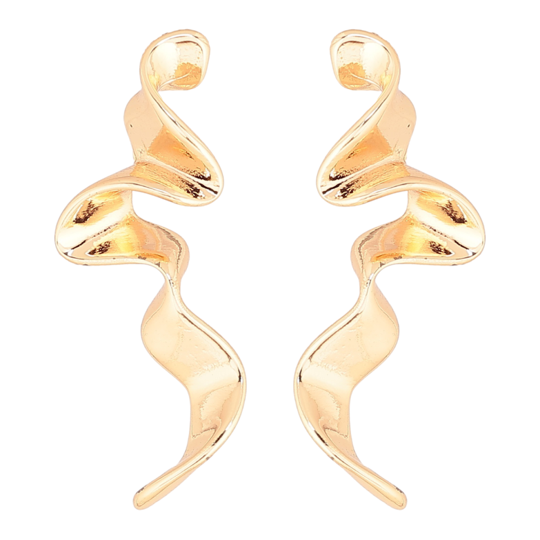 Сережки Xuping M&L Колір 18K пусети «Авангард» фото №1