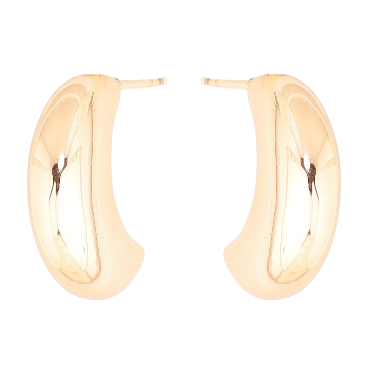 Серьги Xuping M&L Цвет 18K пусеты Объемные дуги фото №22 Серьги Xuping M&L Цвет 18K пусеты Объемные дуги фото №22