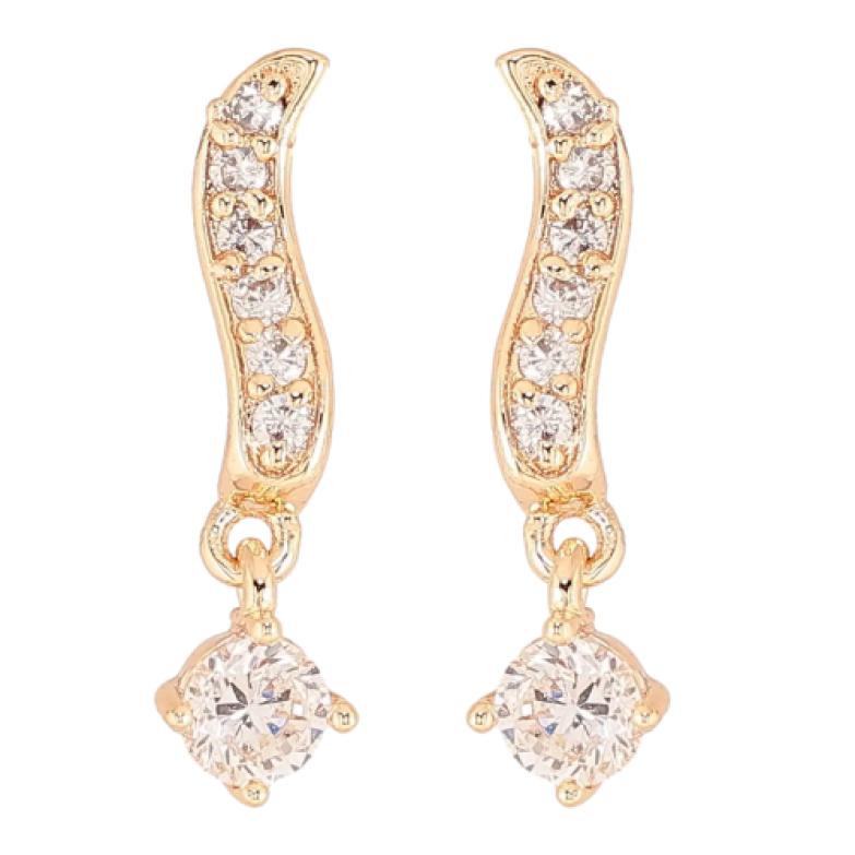 Серьги Xuping M&L Цвет 18K пусеты Декоративные подвески фото №1