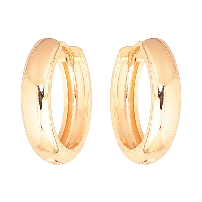 Сережки Xuping M&L Колір 18K колечка «Класика, шир. 5мм» ø 21мм фото №1 Сережки Xuping M&L Колір 18K колечка «Класика, шир. 5мм» ø 21мм фото №1