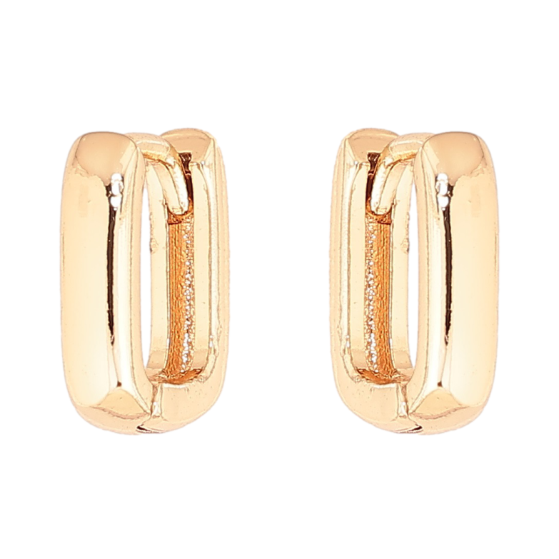 Сережки Xuping M&L Колір 18K колечка «Овальні» фото №1