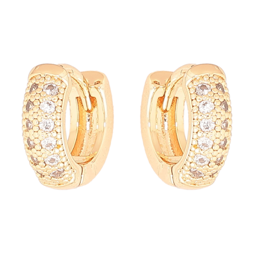 Серьги Xuping M&L Цвет 18K колечки Инкрустация кристаллами фото №1 Серьги Xuping M&L Цвет 18K колечки Инкрустация кристаллами фото №1