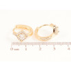 Серьги Xuping M&L Цвет 18K колечки Кристальный блеск фото №2