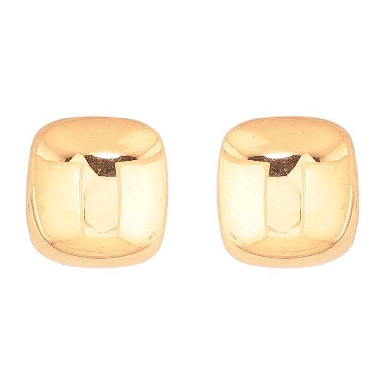 Серьги Xuping TTM Stainless Steel цвет 18К пусеты Декоративные 11х12мм фото №1