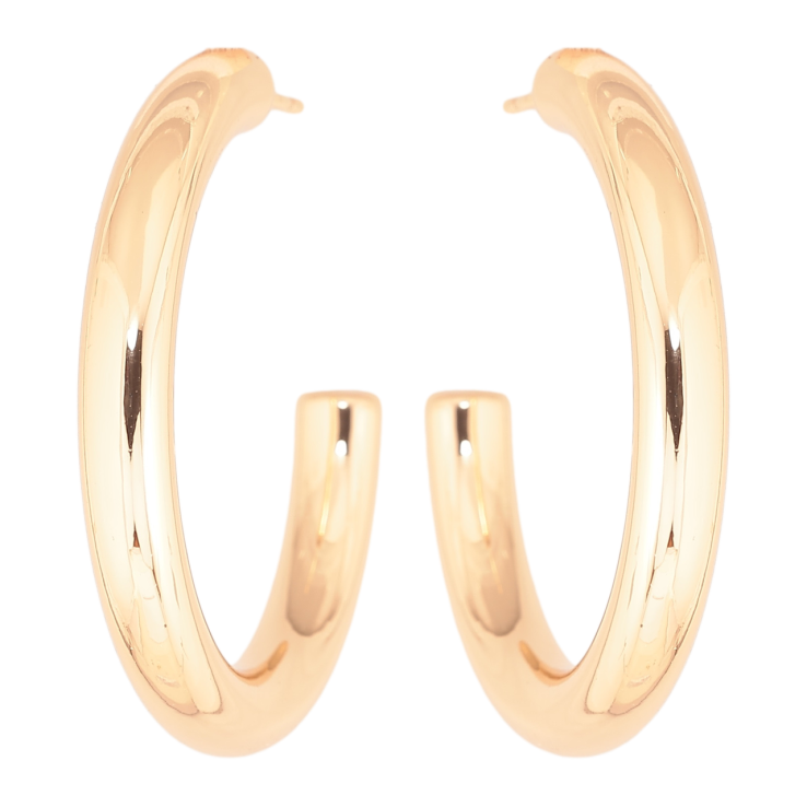 Сережки Xuping Позолота 18K пусети «Дуги» ø 4см фото №13