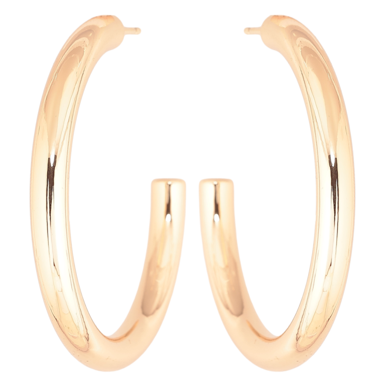 Сережки Xuping Позолота 18K пусети «Дуги» ø 5см фото №1