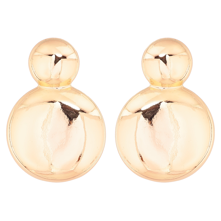 Сережки Xuping Позолота 18K пусети «Декоративний візерунок» фото №1