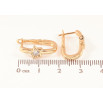 Сережки Xuping Позолота 18K англійський замок Зірки фото №2