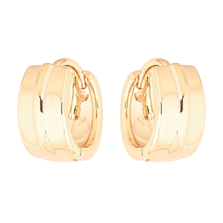 Сережки Xuping Позолота 18K колечка Декоративний візерунок фото №19