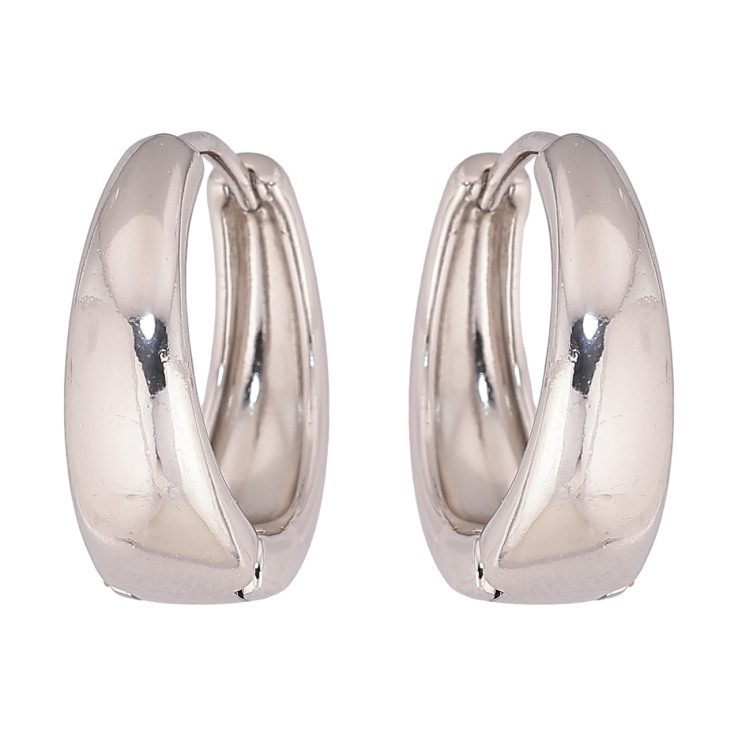 Серьги Xuping Родий колечки Классика ø 20мм фото №15 Серьги Xuping Родий колечки Классика ø 20мм фото №15