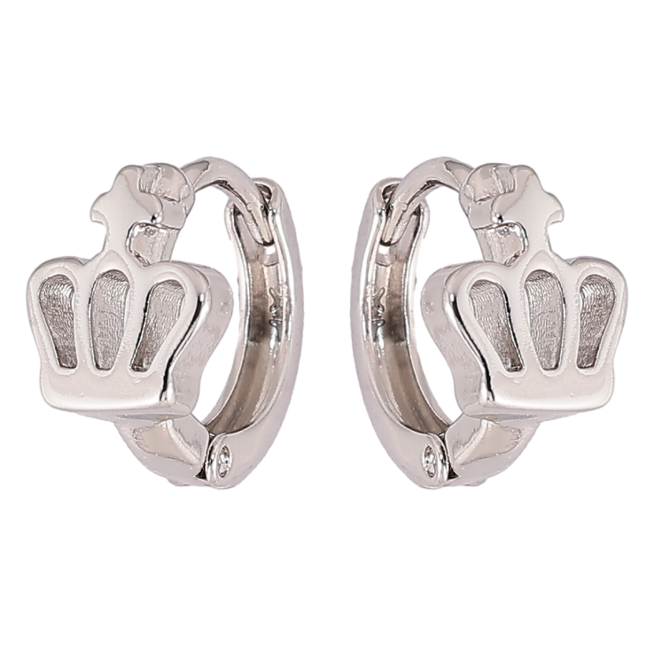 Серьги Xuping Родий колечки Корона фото №20 Серьги Xuping Родий колечки Корона фото №20