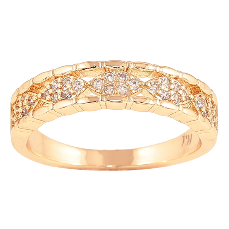 Каблучка Xuping M&L Колір 18К «Інкрустація кристалами» фото №1