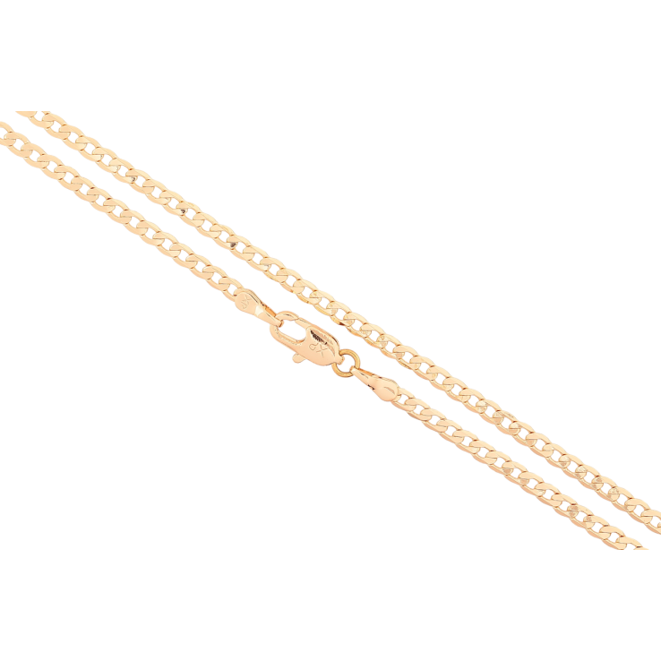 Ланцюжок Xuping M&L Колір 18К «Плетіння Панцирне» довжина 45см х 2.5мм фото №20