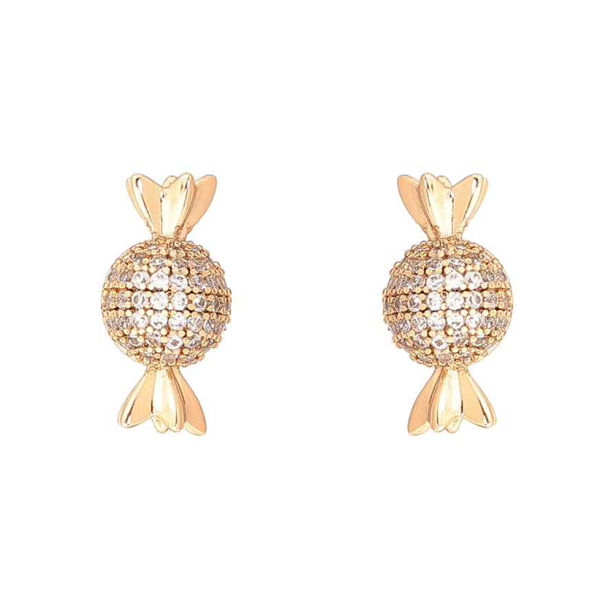 Сережки Xuping Позолота 18K пусети «Цукерочки» фото №1