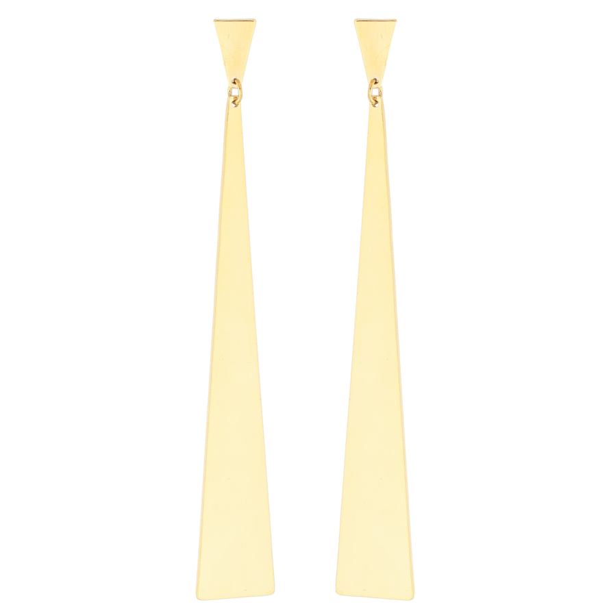 Серьги Xuping TTM Stainless Steel цвет 14К пусеты Декоративные подвески фото №1