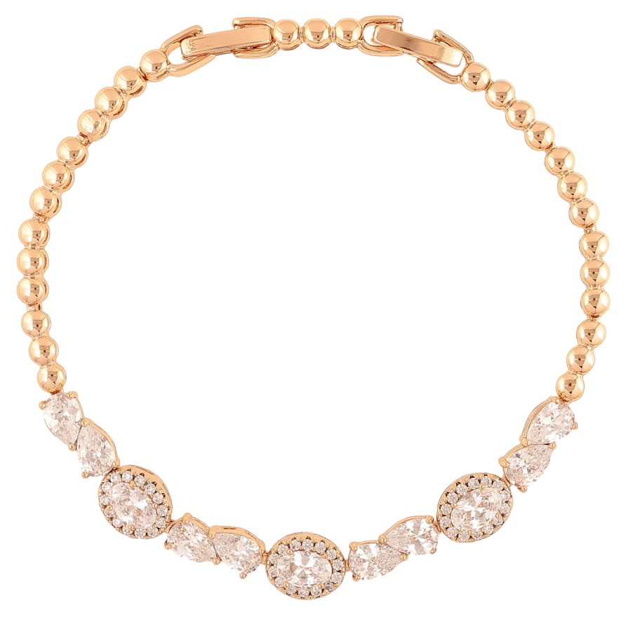 Браслет Xuping Позолота 18K Дорожка кристаллов размер с доп. замком 17.5,19.5см х 3-7мм фото №1 Браслет Xuping Позолота 18K Дорожка кристаллов размер с доп. замком 17.5,19.5см х 3-7мм фото №1