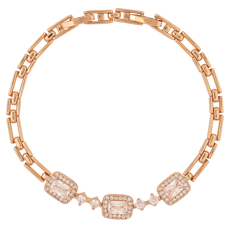 Браслет Xuping Позолота 18K «Візерунок з кристалами» розмір з доп. замком 17.5,19.5см х 3-8мм фото №1 Браслет Xuping Позолота 18K «Візерунок з кристалами» розмір з доп. замком 17.5,19.5см х 3-8мм фото №1