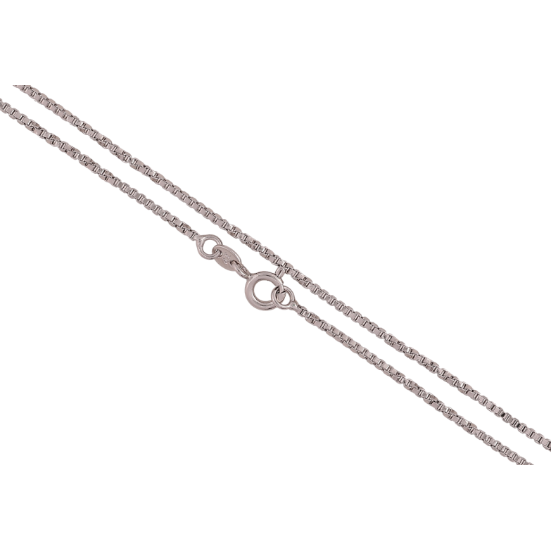 Цепочка Xuping Родий Плетение Венецианское перекрученное длина 50см х 1.5мм фото №1
